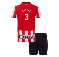 Maglia Athletic Bilbao Vivian 3 Bambino Divisa Prima 2025/26