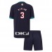 Maglia Athletic Bilbao Vivian 3 Bambino Divisa Trasferta 2025/26