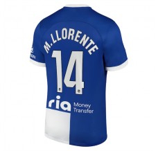 Maglia Atlético Madrid M. Llorente 14 Divisa Trasferta 2023/24