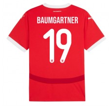 Maglia Austria Baumgartner 19 Divisa Prima Euro 2024