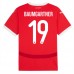 Maglia Austria Baumgartner 19 Divisa Prima Euro 2024