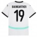 Maglia Austria Baumgartner 19 Divisa Trasferta Euro 2024
