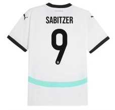 Maglia Austria Sabitzer 9 Divisa Trasferta Euro 2024
