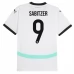 Maglia Austria Sabitzer 9 Divisa Trasferta Euro 2024