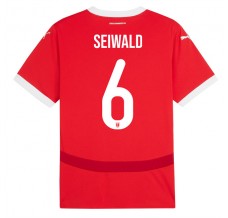 Maglia Austria Seiwald 6 Divisa Prima Euro 2024
