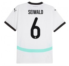 Maglia Austria Seiwald 6 Divisa Trasferta Euro 2024