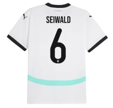 Maglia Austria Seiwald 6 Divisa Trasferta Euro 2024