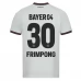 Maglia Bayer 04 Leverkusen Frimpong 30 Divisa Trasferta 2023/24