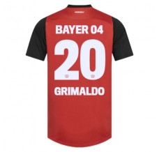 Maglia Bayer 04 Leverkusen Grimaldo 20 Divisa Prima 2024/25