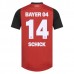 Maglia Bayer 04 Leverkusen Schick 14 Divisa Prima 2024/25