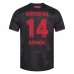 Maglia Bayer 04 Leverkusen Schick 14 Divisa Prima 2025/26