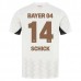 Maglia Bayer 04 Leverkusen Schick 14 Divisa Trasferta 2024/25