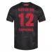 Maglia Bayer 04 Leverkusen Tapsoba 12 Divisa Prima 2025/26