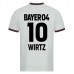 Maglia Bayer 04 Leverkusen Wirtz 10 Divisa Trasferta 2023/24