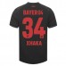 Maglia Bayer 04 Leverkusen Xhaka 34 Divisa Prima 2023/24