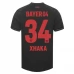 Maglia Bayer 04 Leverkusen Xhaka 34 Divisa Prima 2023/24