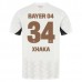Maglia Bayer 04 Leverkusen Xhaka 34 Divisa Trasferta 2024/25