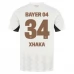 Maglia Bayer 04 Leverkusen Xhaka 34 Divisa Trasferta 2024/25