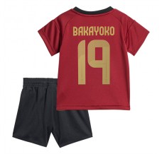 Maglia Belgio Bakayoko 19 Bambino Divisa Prima Euro 2024