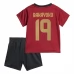 Maglia Belgio Bakayoko 19 Bambino Divisa Prima Euro 2024