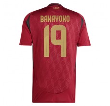 Maglia Belgio Bakayoko 19 Divisa Prima Euro 2024