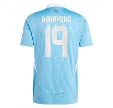 Maglia Belgio Bakayoko 19 Divisa Trasferta Euro 2024