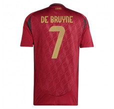 Maglia Belgio De Bruyne 7 Divisa Prima Euro 2024