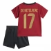 Maglia Belgio De Ketelaere 17 Bambino Divisa Prima Euro 2024