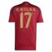 Maglia Belgio De Ketelaere 17 Divisa Prima Euro 2024