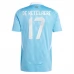Maglia Belgio De Ketelaere 17 Divisa Trasferta Euro 2024