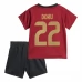 Maglia Belgio Doku 22 Bambino Divisa Prima Euro 2024