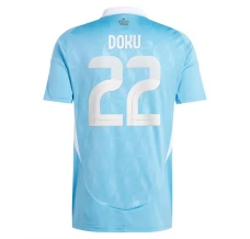 Maglia Belgio Doku 22 Divisa Trasferta Euro 2024 Maglia Belgio Doku 22 Divisa Trasferta Euro 2024