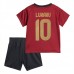 Maglia Belgio Lukaku 10 Bambino Divisa Prima Euro 2024