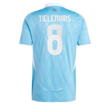 Maglia Belgio Tielemans 8 Divisa Trasferta Euro 2024