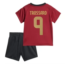Maglia Belgio Trossard 9 Bambino Divisa Prima Euro 2024