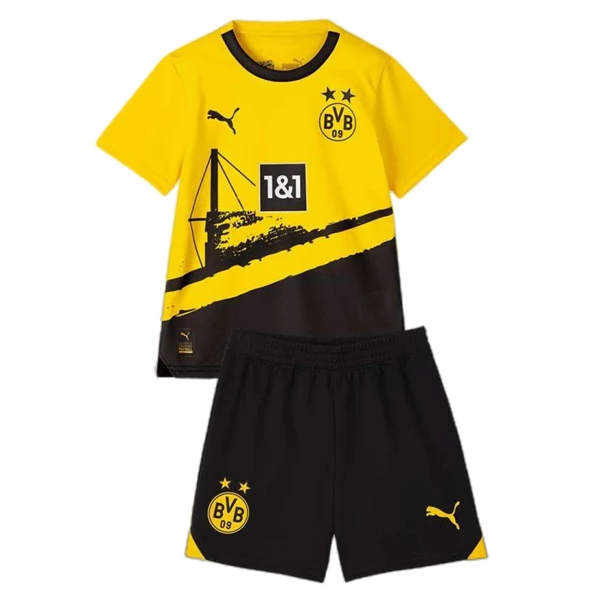 Maglia Borussia Dortmund Bambino Divisa Prima 2023/24 Maglia Borussia Dortmund Bambino Divisa Prima 2023/24
