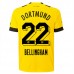 Maglia Borussia Dortmund Bellingham 22 Divisa Prima 2022/23