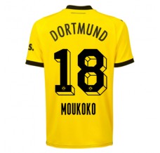 Maglia Borussia Dortmund Moukoko 18 Divisa Prima 2023/24 Maglia Borussia Dortmund Moukoko 18 Divisa Prima 2023/24