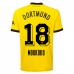 Maglia Borussia Dortmund Moukoko 18 Divisa Prima 2023/24