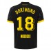 Maglia Borussia Dortmund Moukoko 18 Divisa Trasferta 2023/24