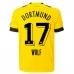 Maglia Borussia Dortmund Wolf 17 Divisa Prima 2022/23