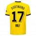 Maglia Borussia Dortmund Wolf 17 Divisa Prima 2023/24 Maglia Borussia Dortmund Wolf 17 Divisa Prima 2023/24