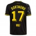 Maglia Borussia Dortmund Wolf 17 Divisa Trasferta 2022/23