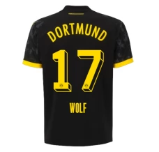 Maglia Borussia Dortmund Wolf 17 Divisa Trasferta 2023/24 Maglia Borussia Dortmund Wolf 17 Divisa Trasferta 2023/24