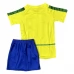 Maglia Brasile Bambino Divisa Prima Retro 2002