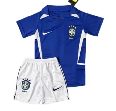Maglia Brasile Bambino Divisa Trasferta Retro 2002