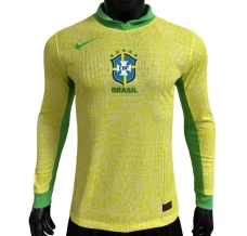 Maglia Brasile Divisa Prima Copa América 2024 Manica Lunga