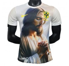 Maglia Brasile Divisa Prima Jesus In White 2025/26