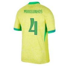 Maglia Brasile Marquinhos 4 Divisa Prima Copa América 2024 Maglia Brasile Marquinhos 4 Divisa Prima Copa América 2024