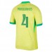 Maglia Brasile Marquinhos 4 Divisa Prima Copa América 2024